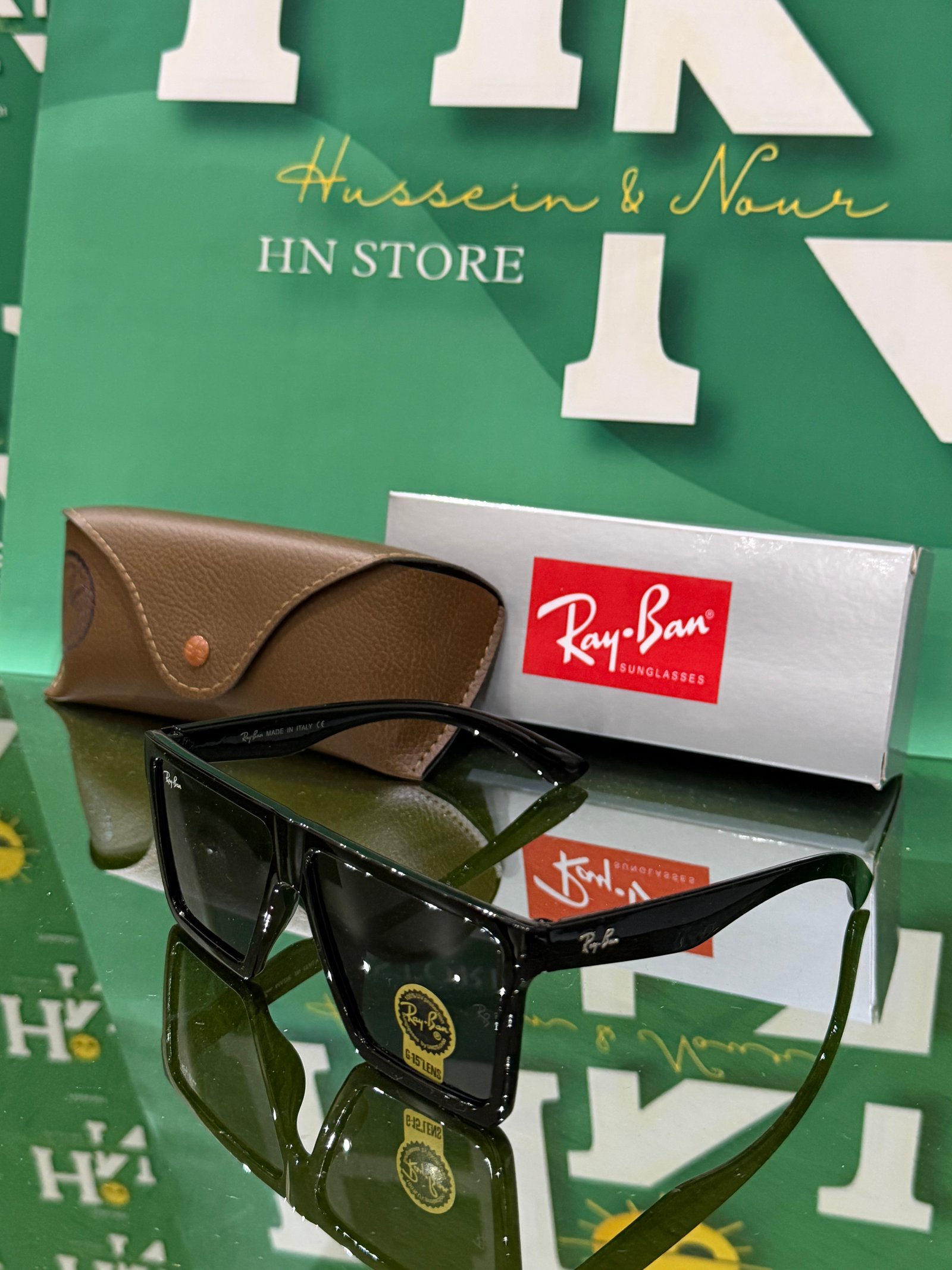 RayBan bold sunglasses