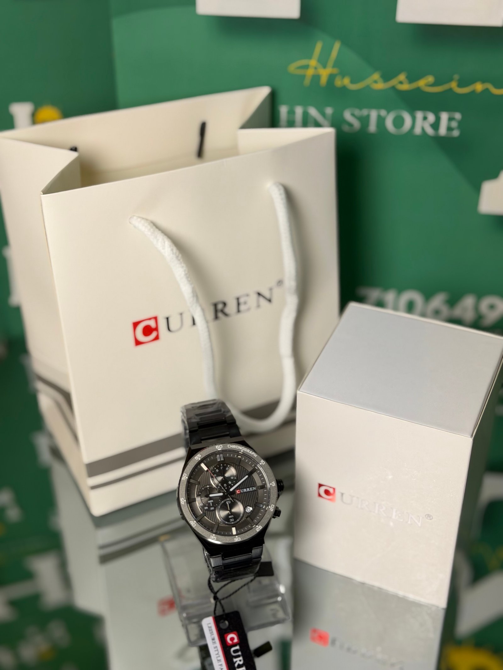 Curren men chrono watch