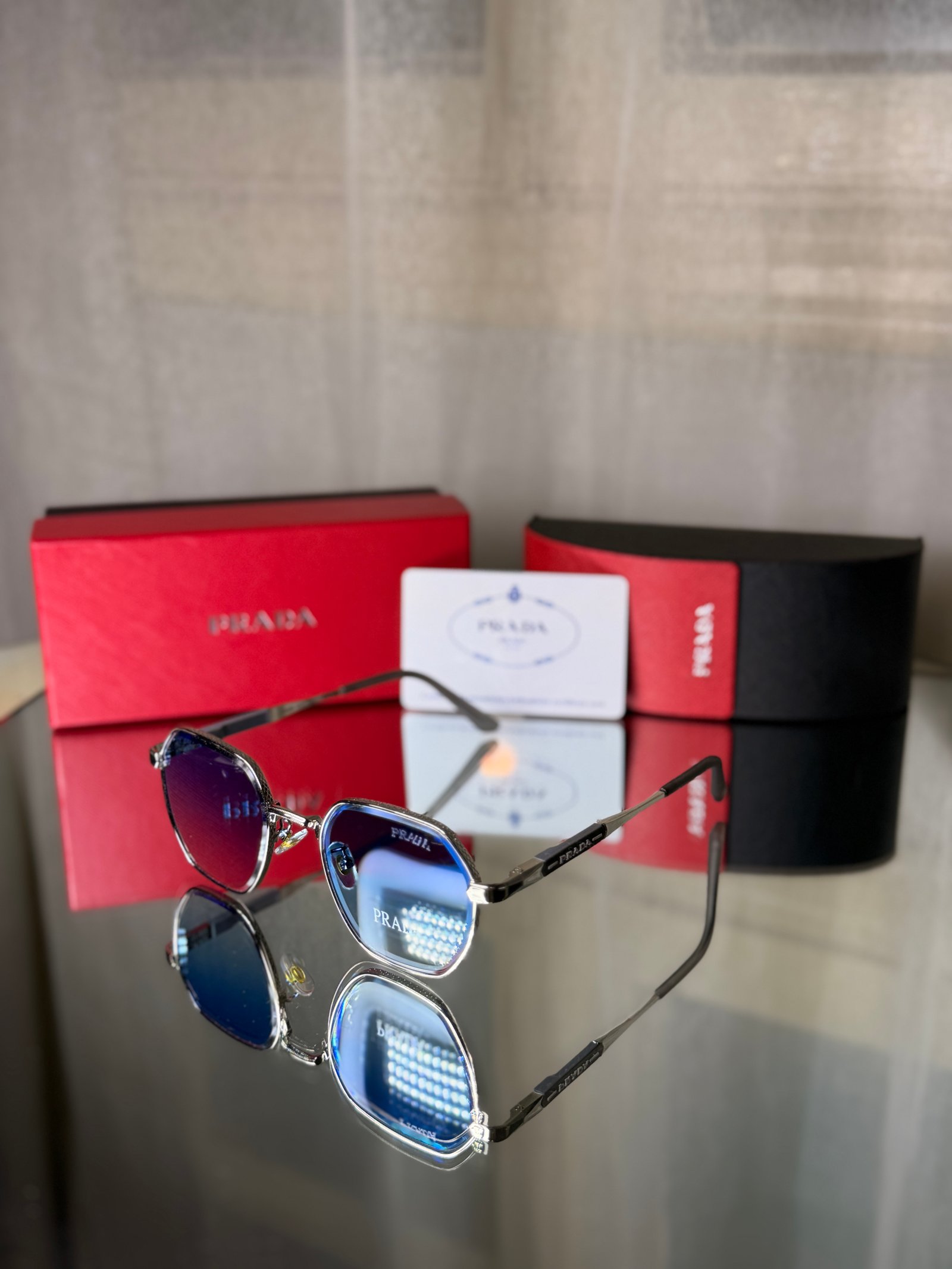 Prada blue new arrival