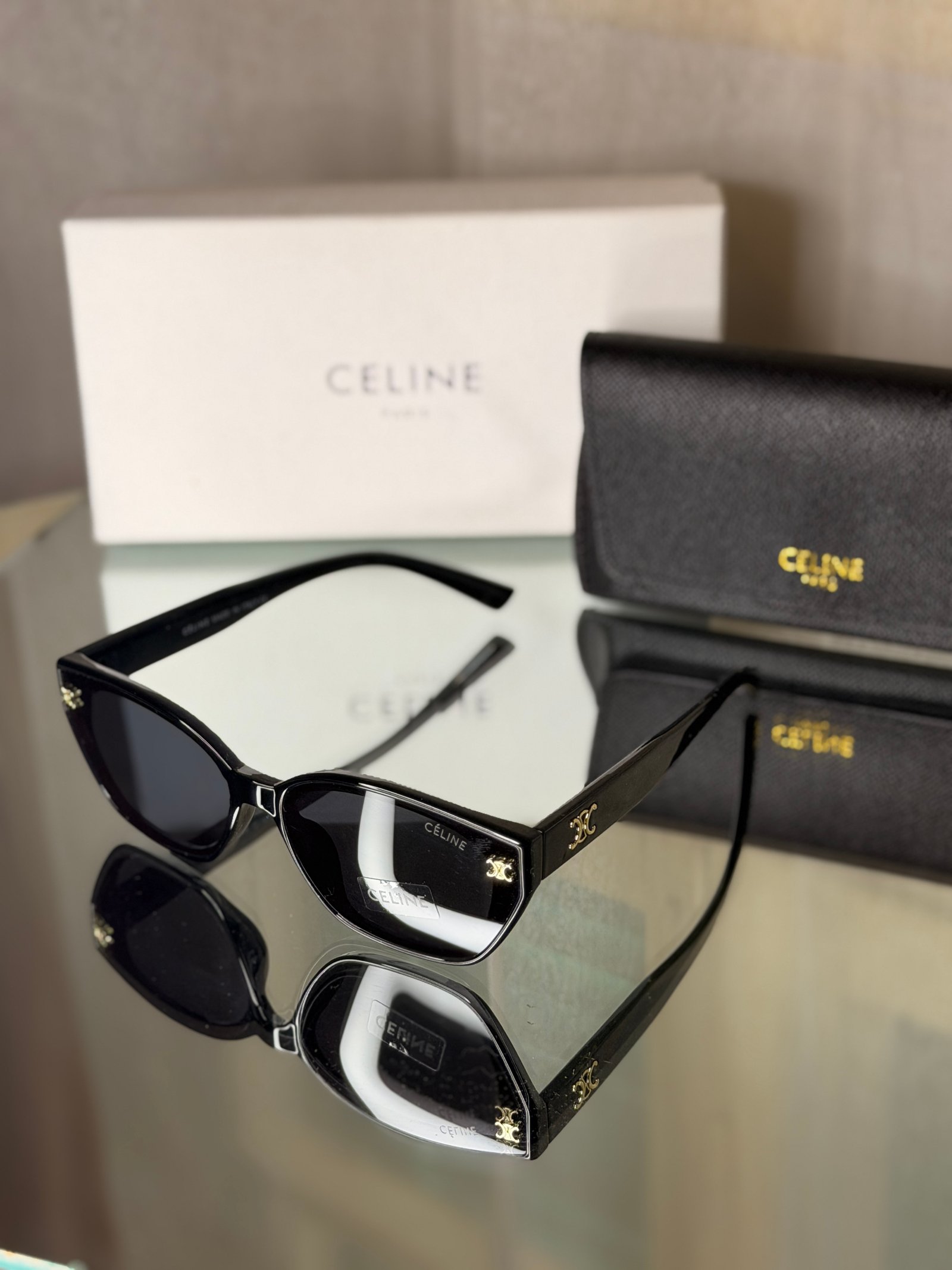 Celine black sunglasses