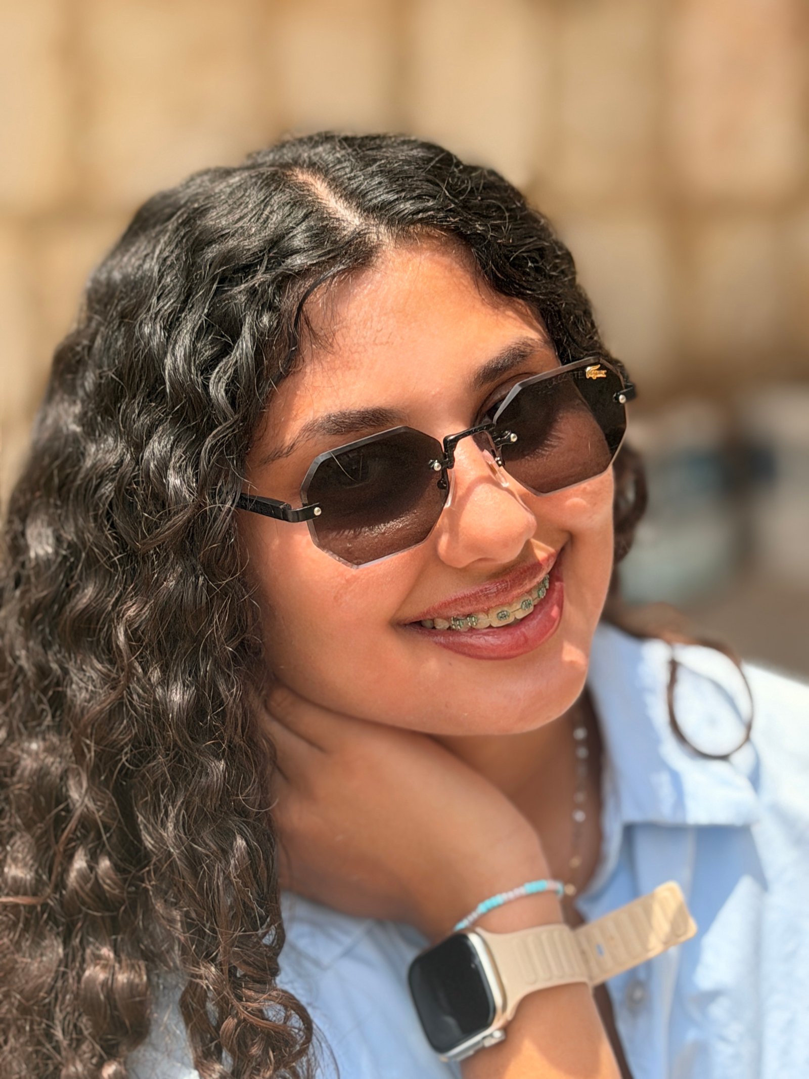 Lacoste black sunglasses