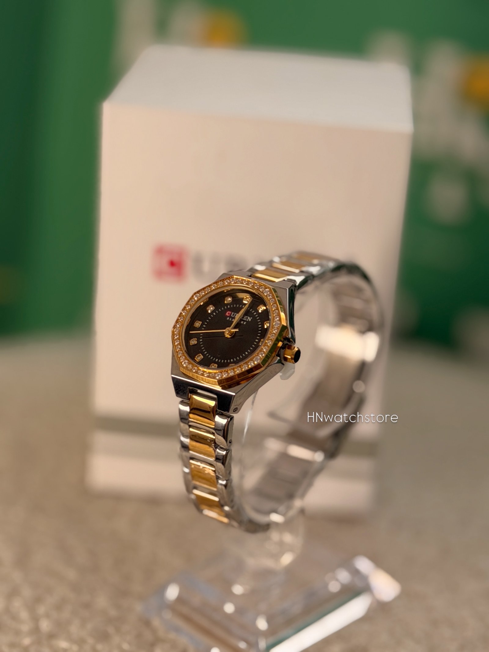 Curren watch silver gold