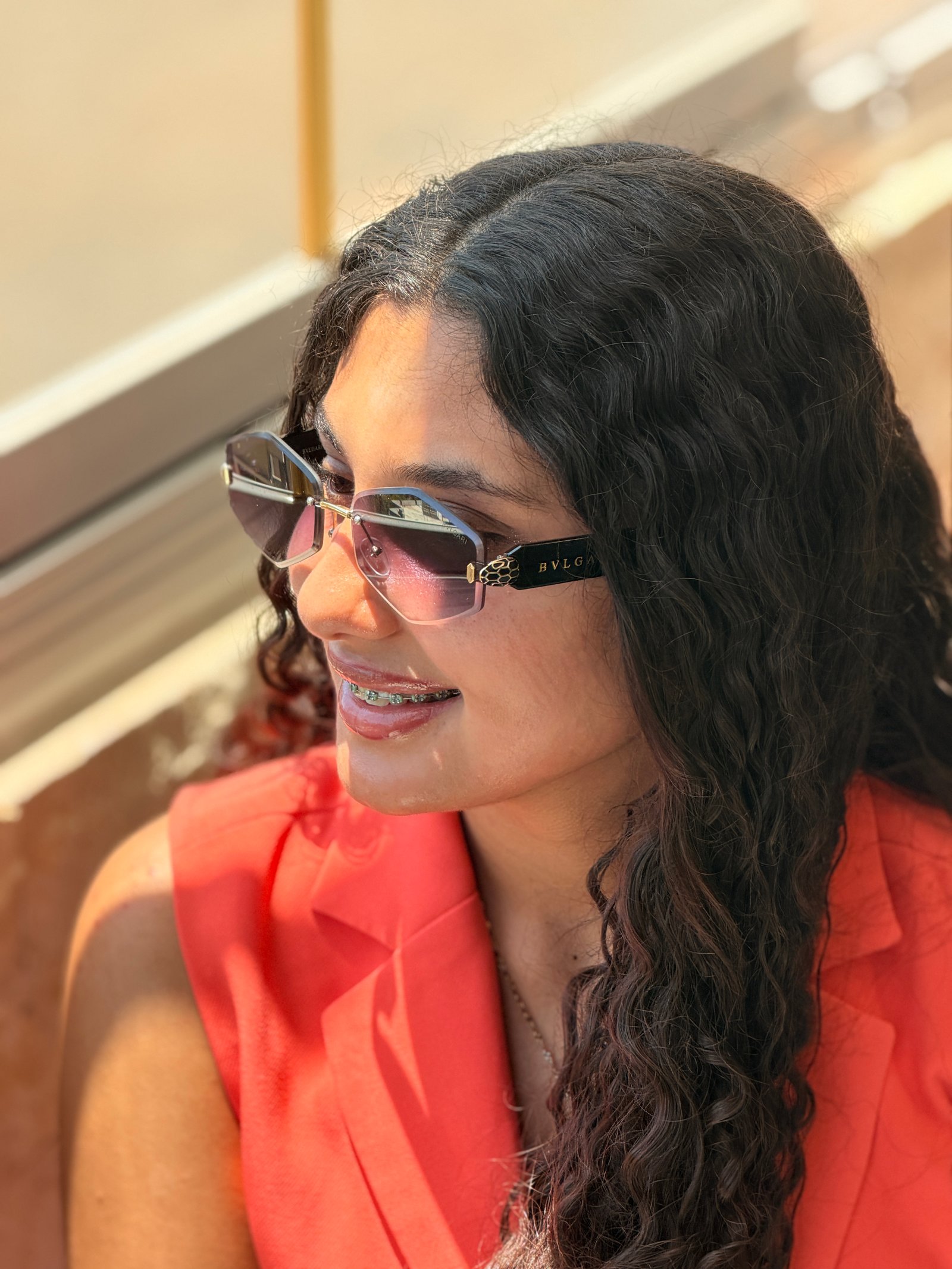 Bvlgari trendy sunglasses